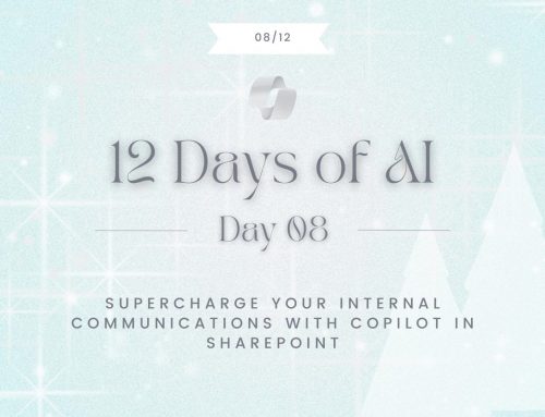 Day 8 – Supercharge Your Internal Communications with Copilot in SharePoint