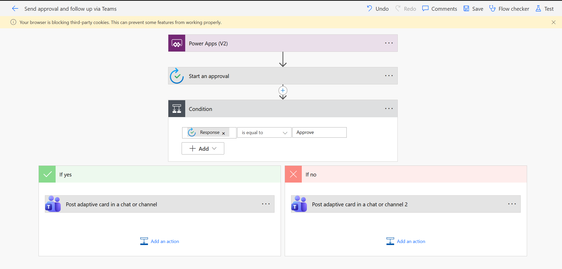 PowerAutomateApproval Power Automate approval workflow example