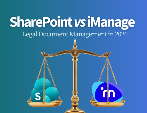 SharePoint vs iManage: Legal Document Management in 2026