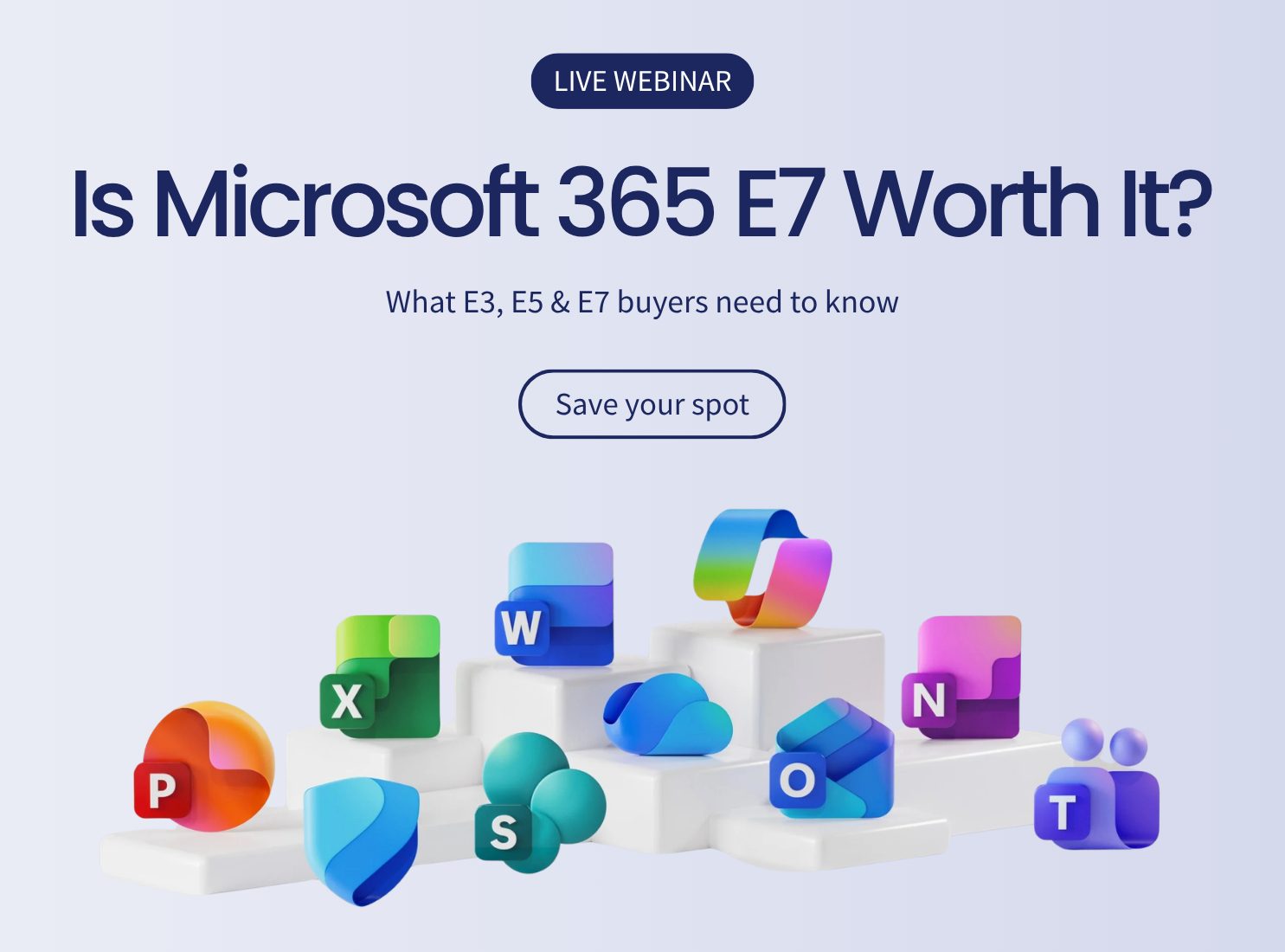 Microsoft 365 E7, the Frontier Suite, represents the most significant update to Microsoft’s enterprise licensing model over the past decade. For organizations currently licensed on E3 or E5, E7 reflects a shift in how Microsoft is packaging AI, security, and identity to support broader Copilot adoption.
