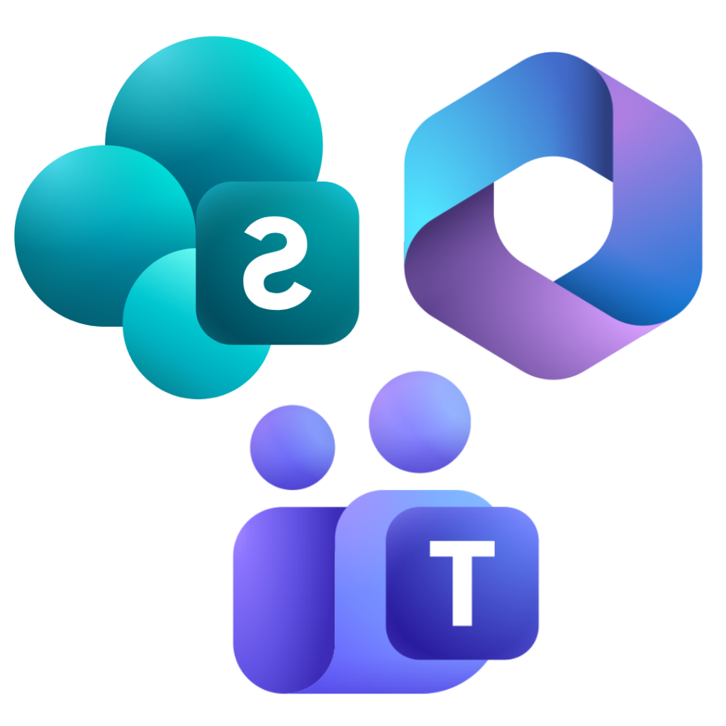 Logos representing migration journey