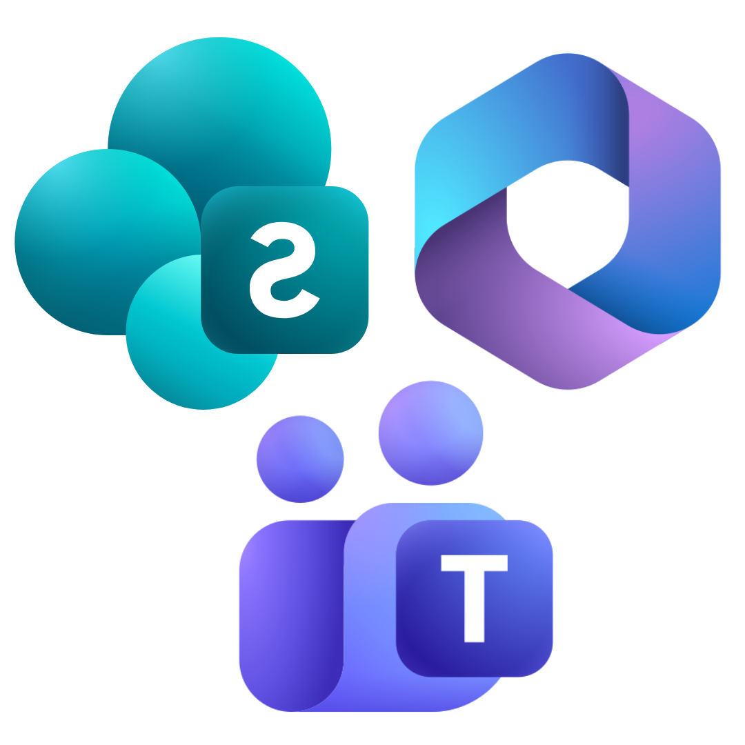 Logos representing migration journey