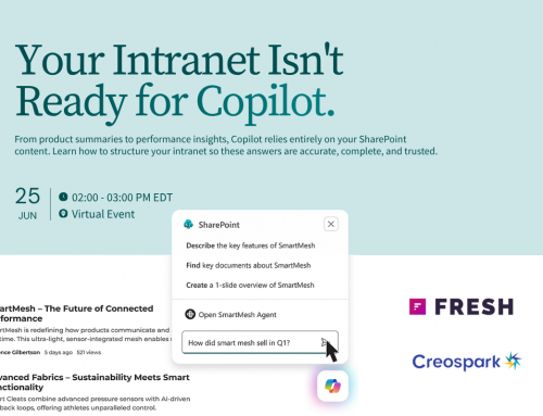 Your Intranet Isn’t Ready for Copilot. Here’s What To Do First