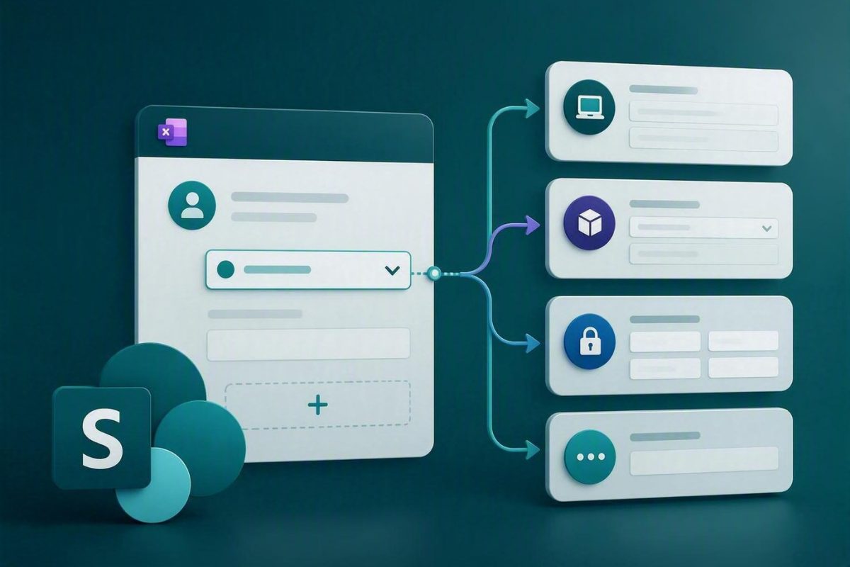 F1 Microsoft Lists Forms Now Support Conditional Branching for Smarter SharePoint Forms!